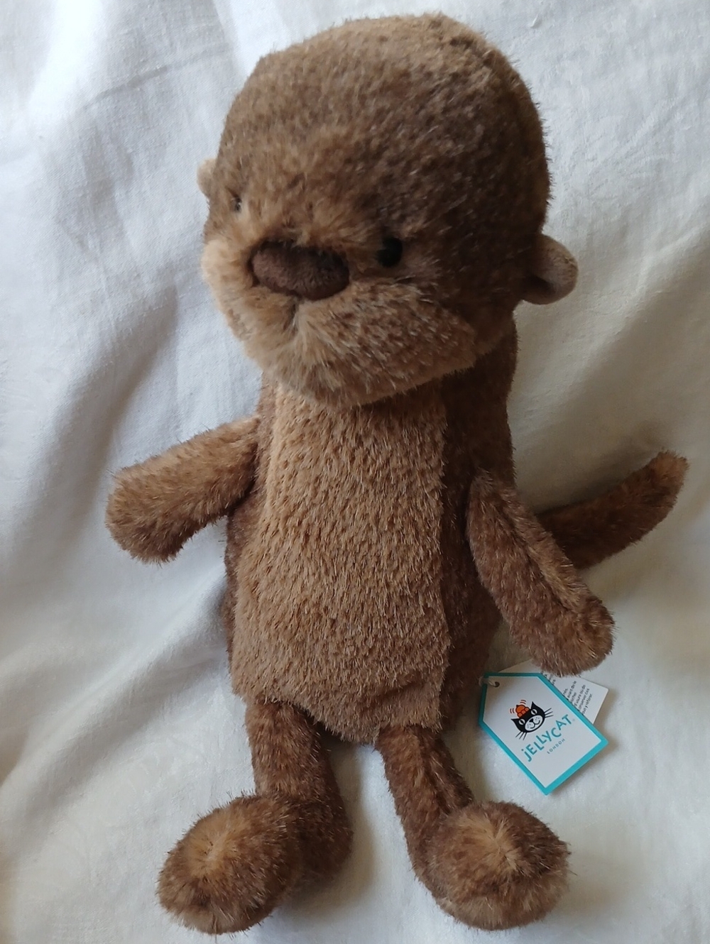 Jellycat Brooke Otter 13x3.9x7.9" Soft & Plush BNWT Authentic